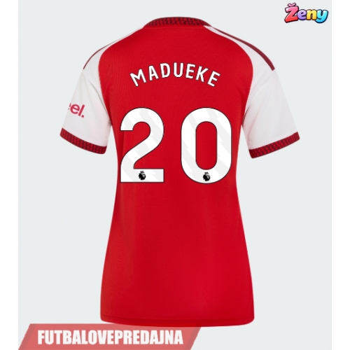 Lacne Ženy Futbalové dres Arsenal Noni Madueke #20 2026-27 Krátky Rukáv - Domáci